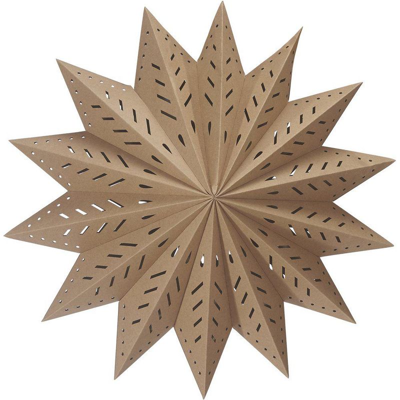 ALFA Adventsstjerne Brun