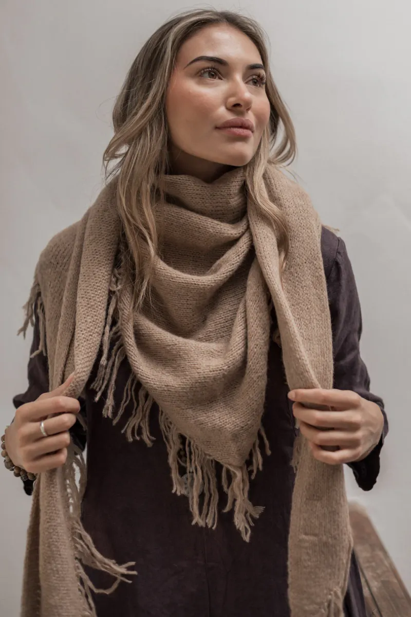 NOLAN Skjerf Caramel