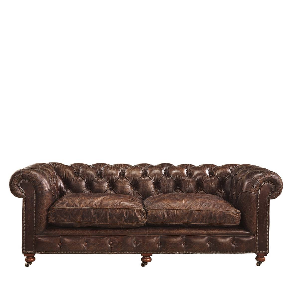 KENSINGTON Sofa 2,5-S Vintage Leather Cigar