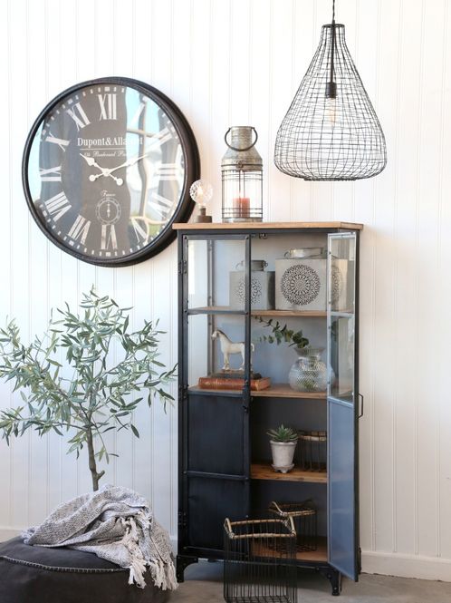 Hovedbilde VINTAGE Skap Antik Sort 
