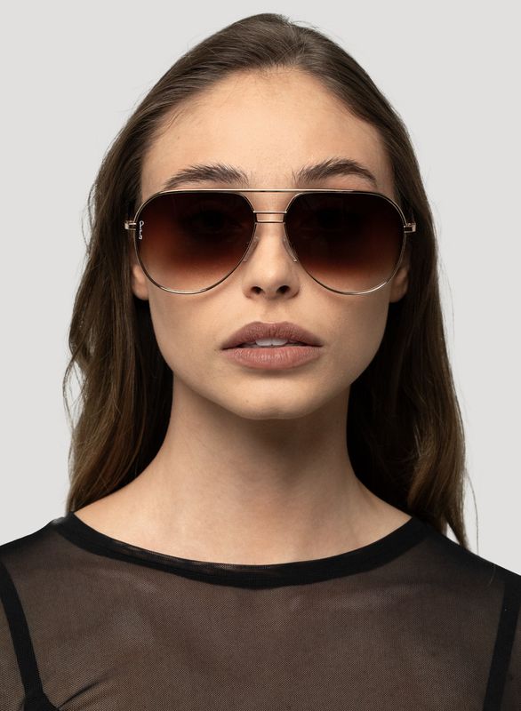 OTRA Solbriller Transit Gold Brown/Fade