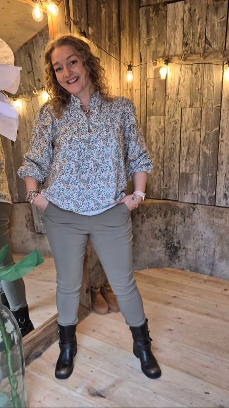 BENGTHA Bukse Dusky Green