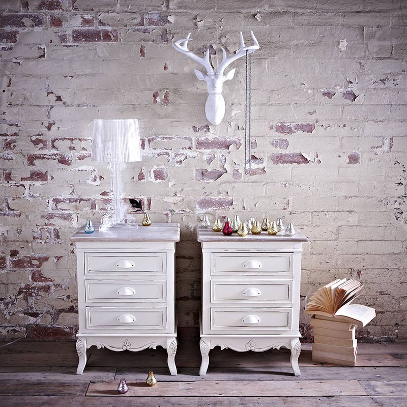 BORDLAMPE Bourgie Krystall