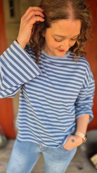 Hovedbilde IRIS Genser Lysblå og ...