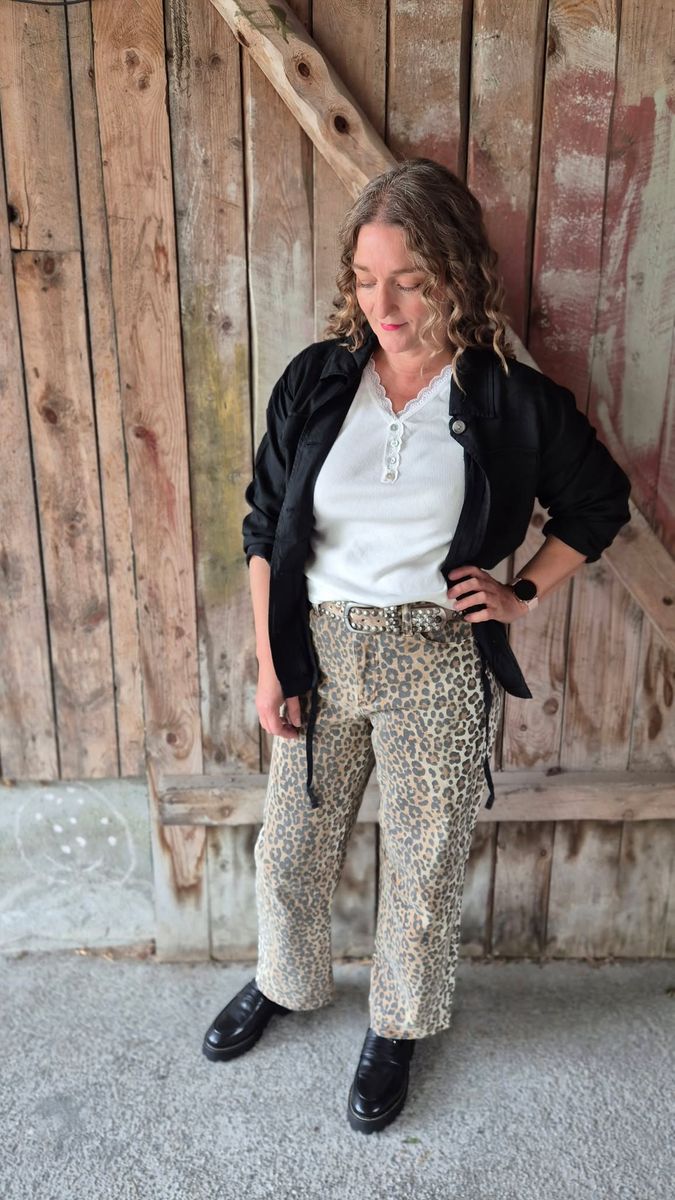 ALIENA Bukse Leopard 