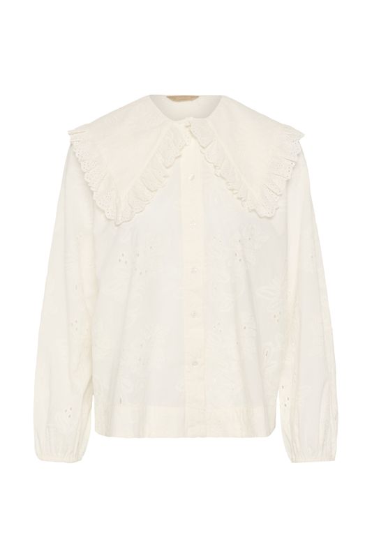 CLARAMILLE Bluse Spring Gardenia
