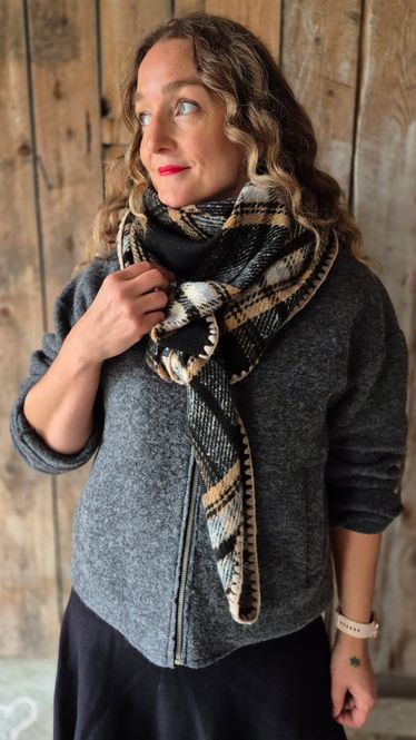 Hovedbilde NIMA Birgith Jacket Grey Melange