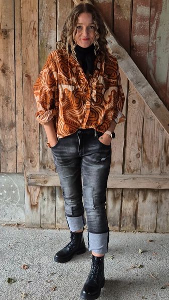 Hovedbilde LOKA Baggy Jeans Sort