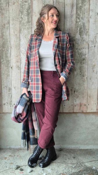 Hovedbilde ECLIPSE Bukse Bordeaux