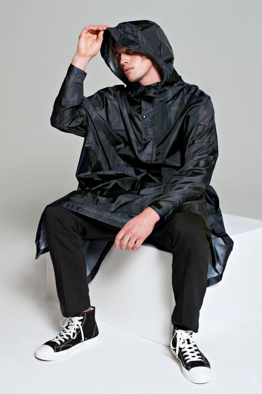 RAINKISS Back to Black Regnponcho