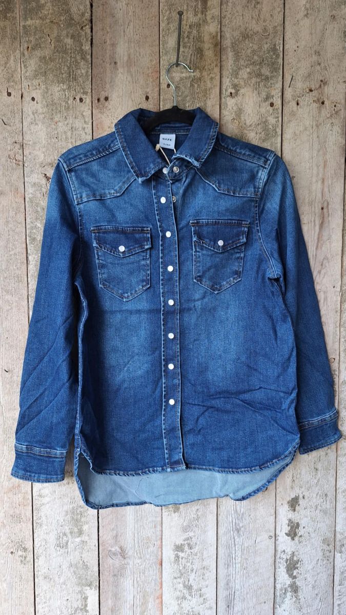 GUNILLA Jeans Skjorte