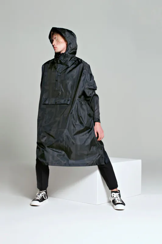 RAINKISS Back to Black Regnponcho