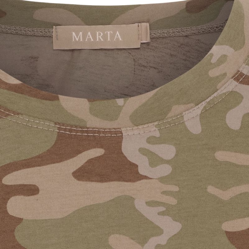 ESTRID Tee T-shirt Green Camo