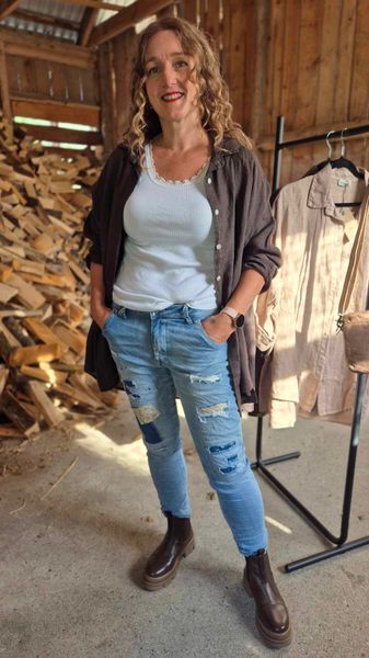 Hovedbilde LOVELY Oversized Linskjorte ...