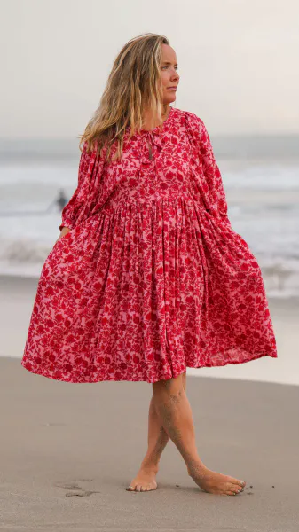 Hovedbilde STOKKROSE Kort Sommerkjole ...