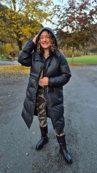 Hovedbilde CELINDA Jakke Long Black