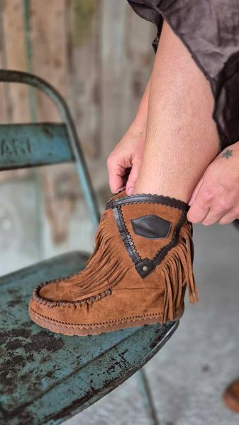 Hovedbilde FRINGE Boots Camel 