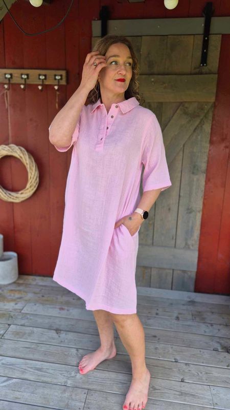 TALA Elina Short Kort Kjole Lilac Sachet  