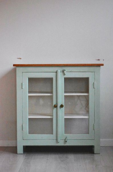 Hovedbilde VINTAGE SKAP Lys Grønt  
