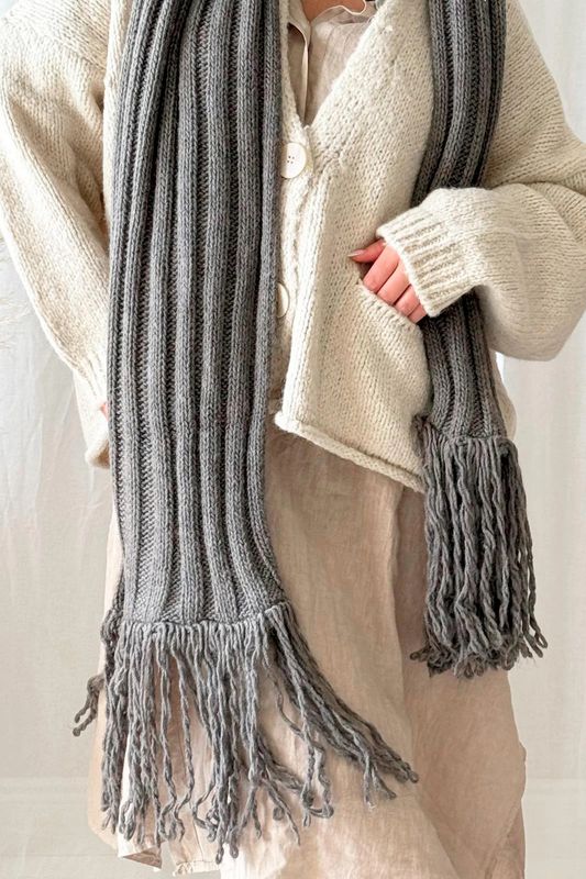 CELSIA Skjerf Taupe 