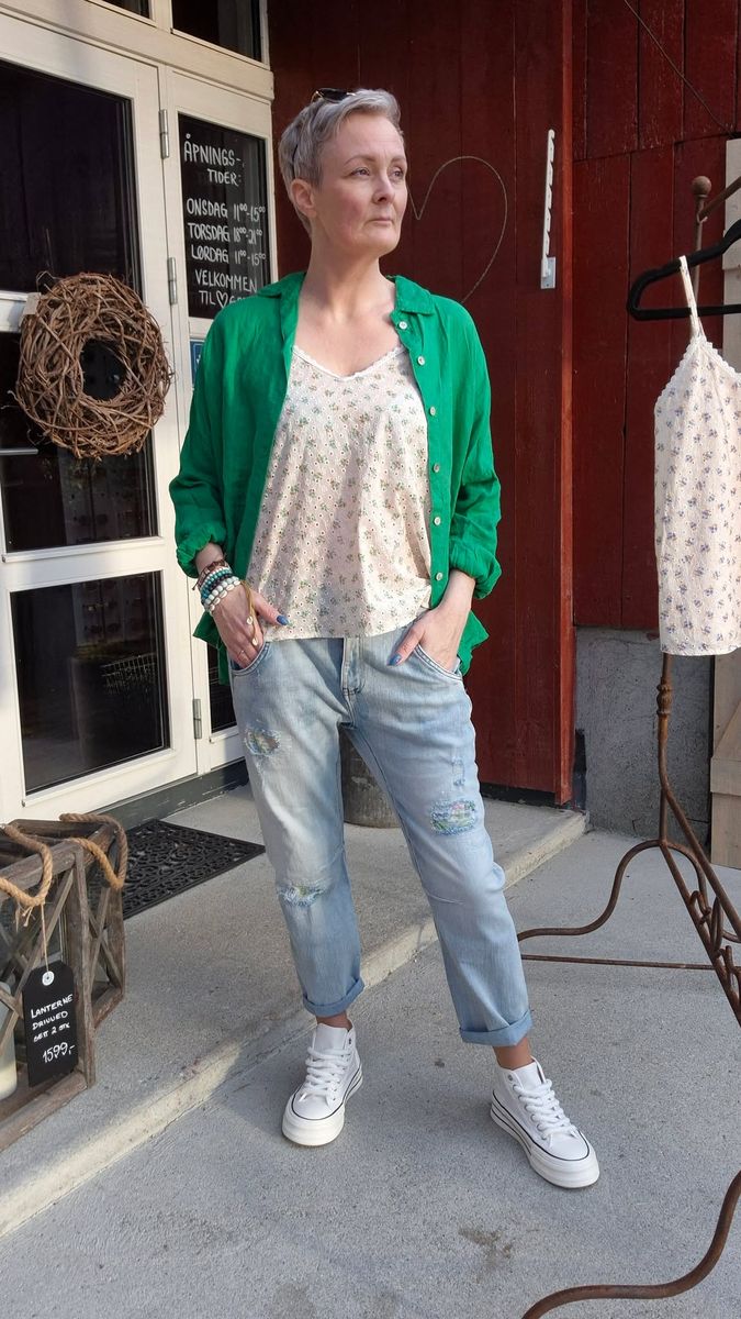 TARA Topp Engelsk Blonde Mint