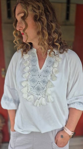 Hovedbilde CAREY Silver Bluse Hvit