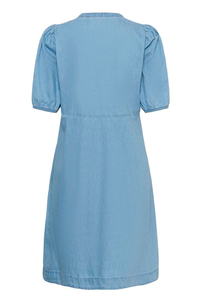 BERTELINE Arpa Kjole Light Blue Wash