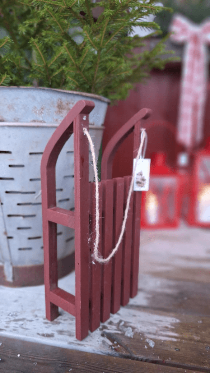 SLEDE Vintage Dekor Cherry
