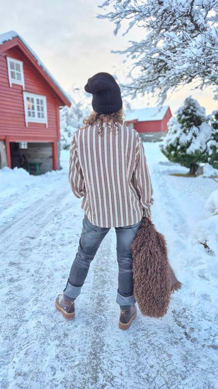  SAGA Fluffy Vest Marron