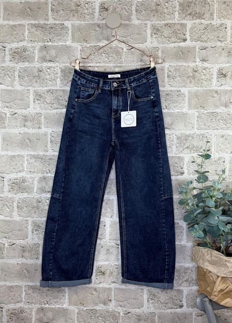 Hovedbilde MOWITA Barrel Jeans Dark Blue