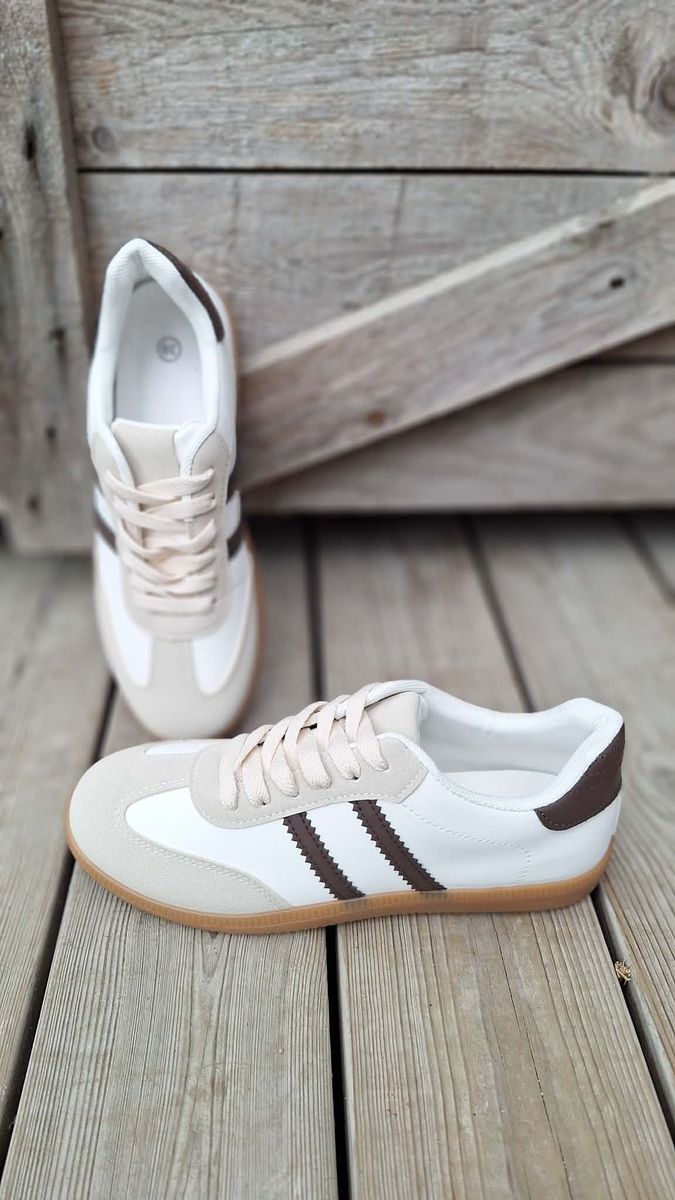 BRIAR Sneakers Beige/ Brown