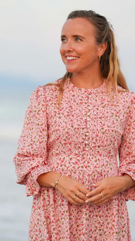 RINGBLOMST Kjole Rosa