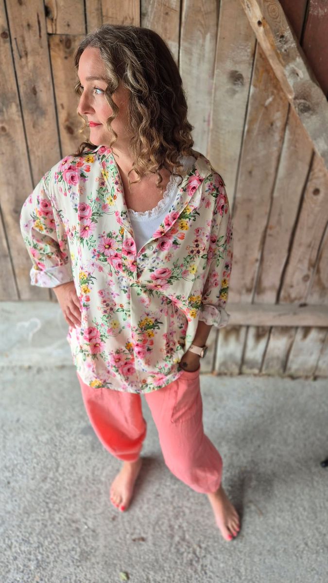 MAUD Linbukse Corallo