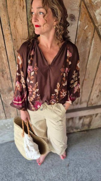 Hovedbilde MARIGOLD Bluse Coffe