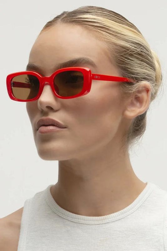 OTRA Solbriller Daisy - Melon/Brown