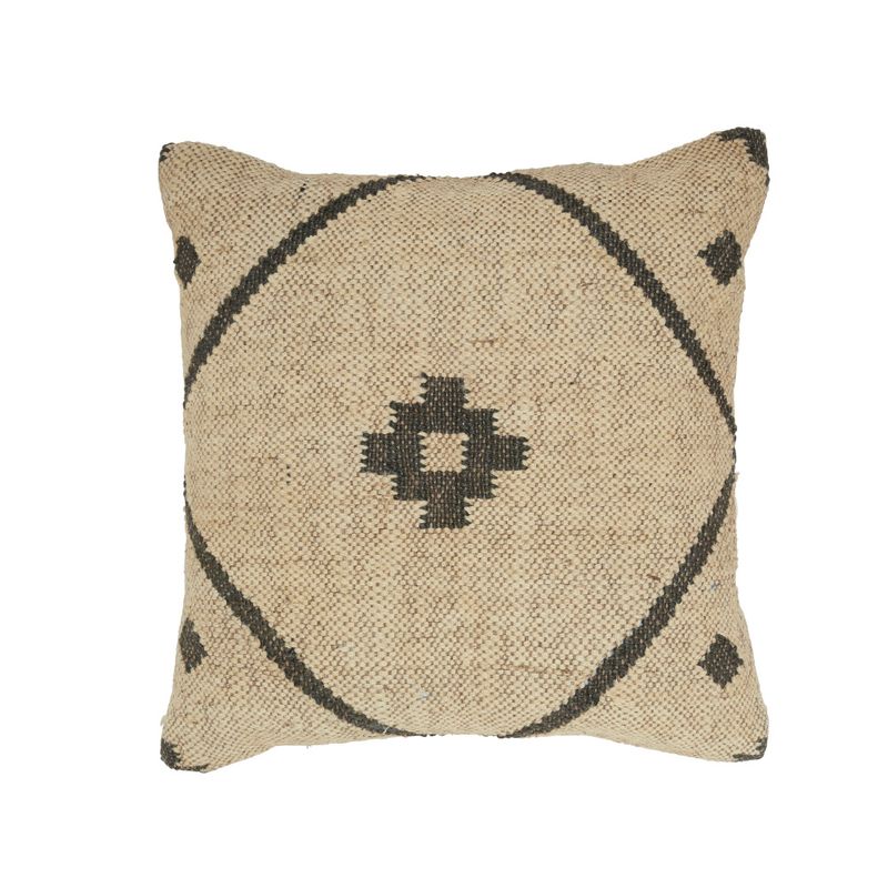 PUTETREKK Jute/Bomull 60x60cm