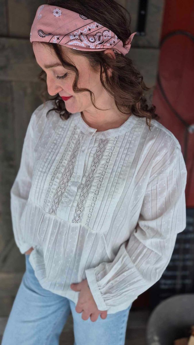 BIRNA Bluse Spring Gardenia  