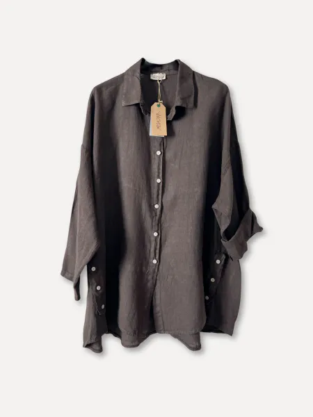 Hovedbilde LOVELY Oversized Linskjorte ...