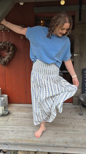 Hovedbilde HOLLIE Skjørt Blue/White ...