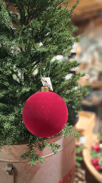 Hovedbilde JULEKULE Rød Velvet 