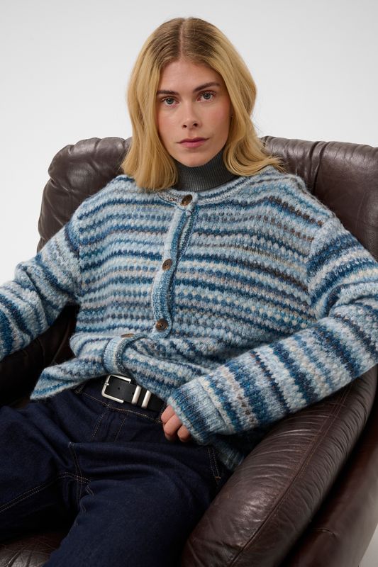 HAZEL Jakke Multi Blue