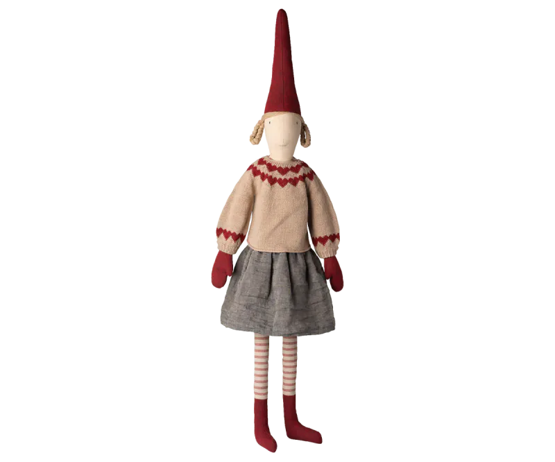 NISSEJENTE 33 Girl Skirt and Knitted Sweater