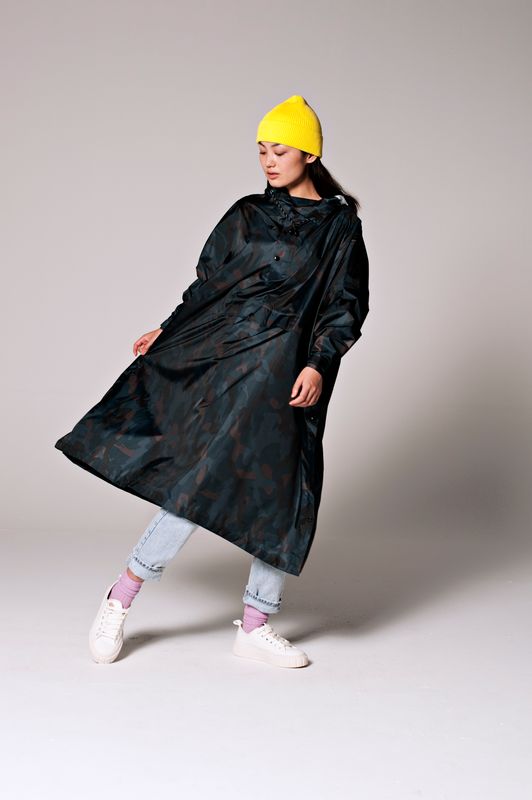 RAINKISS Storm Camo Regnponcho