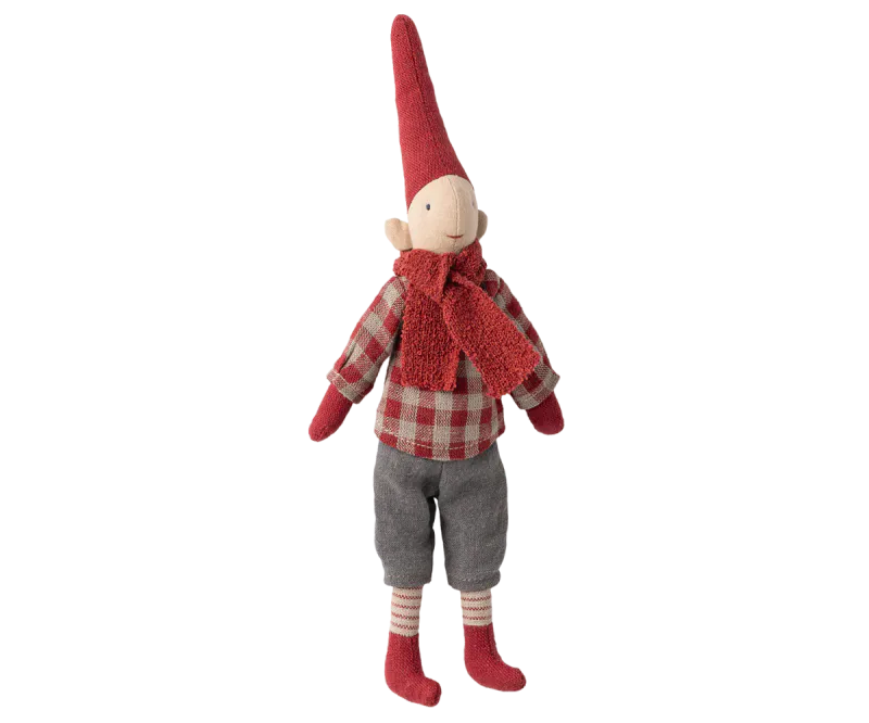 NISSEGUTT V Boy Red Checkered Shirt