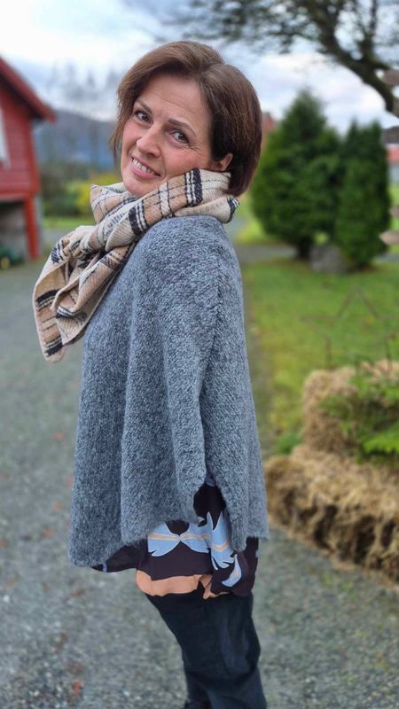 PENNY Poncho Grå