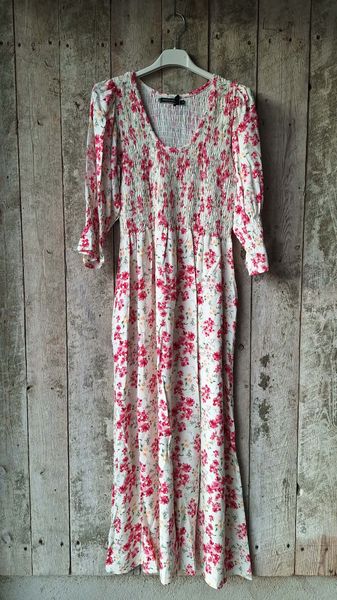 Hovedbilde MARIT Smock Lang Kjole Rosa