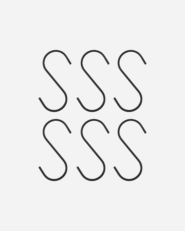 S-KROK Svart 6 pkn