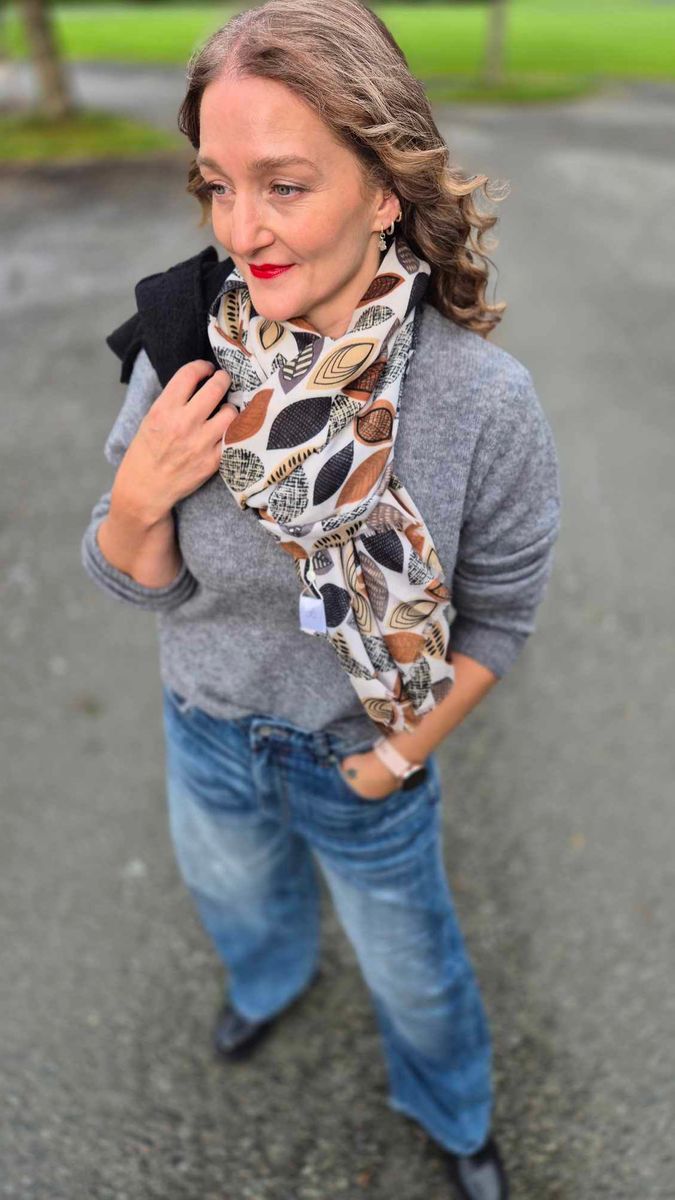 KATRINA Pullover Grey Melange