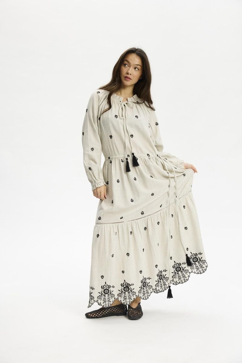 KOLKATTA Kjole Ecru
