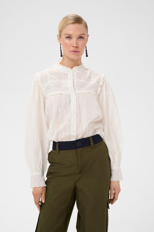 ALISON Bluse Spring Gardenia